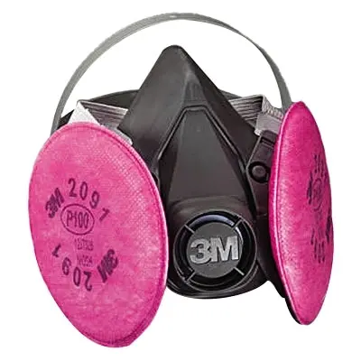 6000 Series Half Facepiece Respirator Assemblies, Large 1