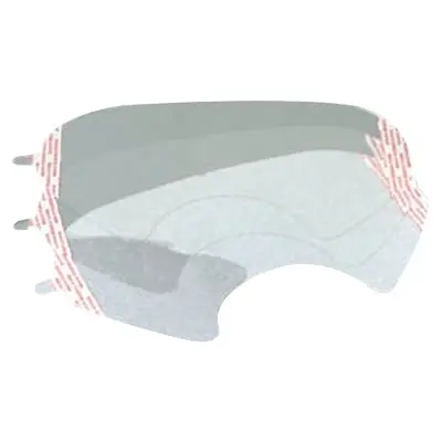 6000 Series Half And Full Facepiece Accessories, Lens Cover, Clear 1