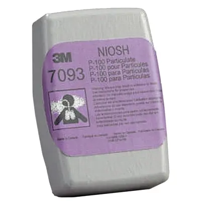 Particulate Filter 7093, P100, Oil And Non-Oil Particles, Magenta 1