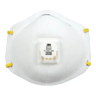 N95 Particulate Welding & Metal Pouring Respirator, Half Facepiece, White 1