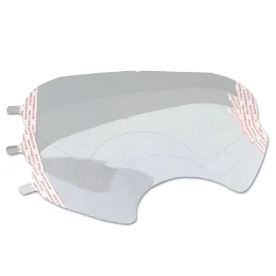 Ultimate Fx Full Facepiece Respirator Part & Accessory, Lens Cover, White 1
