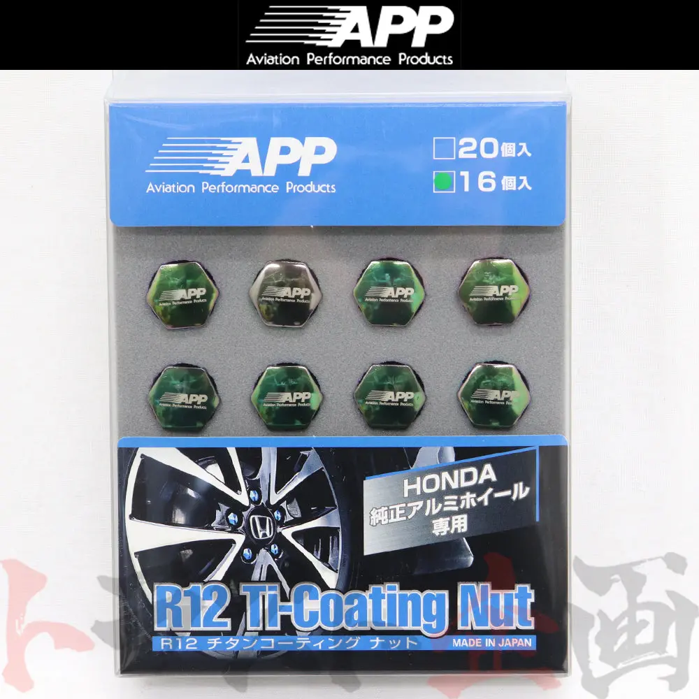 App ホイールナット R12球面座 Honda 純正 アルミホイール 専用 M12×P1.50 16個 ##142131001 1