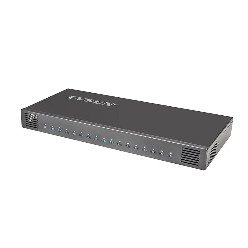 500W 16-Port Usb-C Charging Station 1