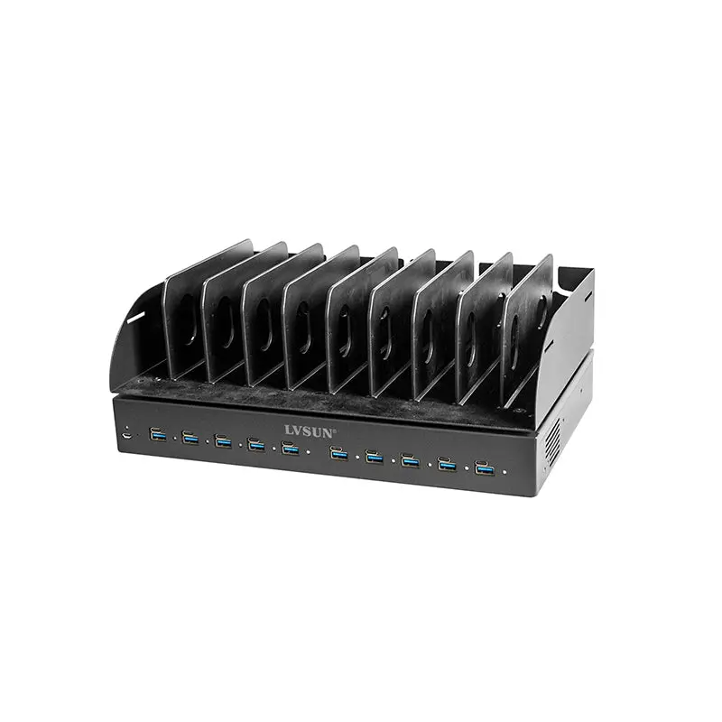 1000W 10-Port Usb-A Or Usb-C Tray Charging Dock 1