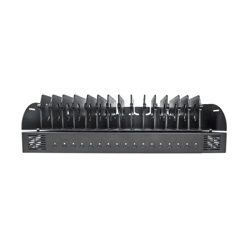 1000W 16-Port Usb-C Charging Station With Organizer Tray 1