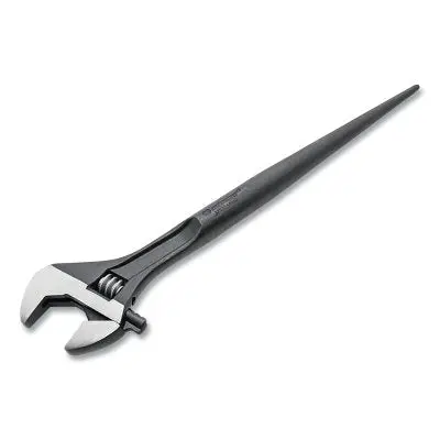 Adjustable Construction Wrench, 16 In L, 1-1/2 In Opening, Black Oxide 1