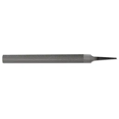 Half-Round File, 8 In, Bastard Cut, Curved/Flat Single Cut 1