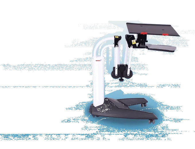 Laptop Sit Stand Arm & Desk 1