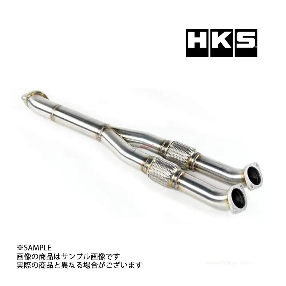 Hks ステンレスセンターパイプ サイレンサー無 Gt-R R35 競技専用品 ##213141551 1