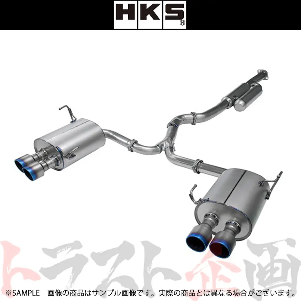 Hks スーパーターボマフラー Ti Wrx S4/Sti Vag/Vab ##213142369 1