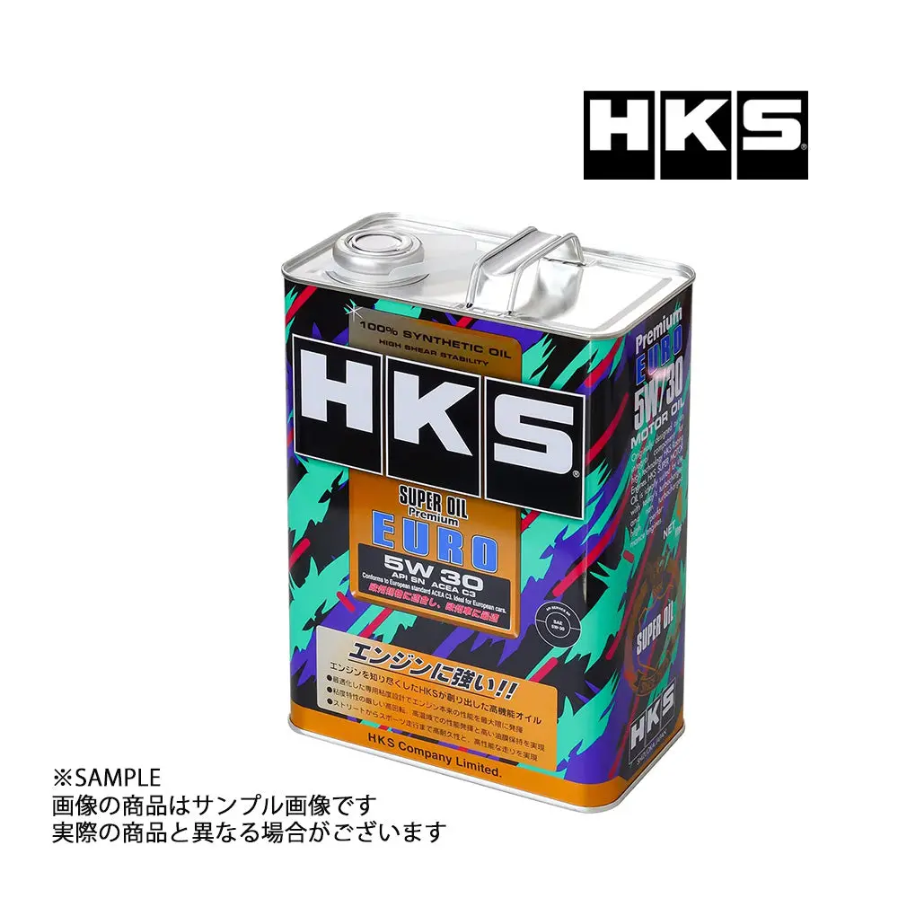Hks スーパーオイル プレミアム ユーロ 5W30 (4L) Acea C3/Api Sn 規格 Super Oil Premium Euro ##213171081 1