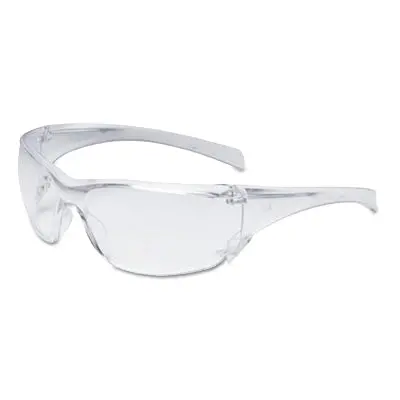 Virtua™ Safety Eyewear, Clear Lens, Anti-Fog, Hard Coat, Clear Frame 1