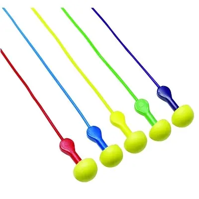 E-A-R™ Express™ Pod Plugs™ Earplug, Polyurethane, Blue/Yellow, Corded 1