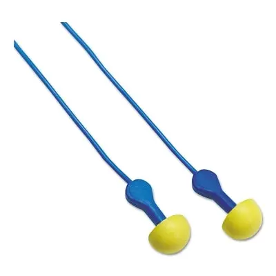 E-A-R™ Express™ Pod Plugs™ Earplug, Blue/Yellow, Corded 1