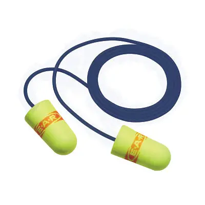 E-A-Rsoft™ Superfit™ Metal Detectable Corded Earplug, Foam, 32 Db, Red/Yellow 1