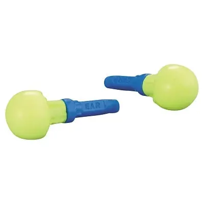 E-A-R™ Push-Ins Foam Earplug, Polyurethan, Blue/Yellow, Uncorded 1