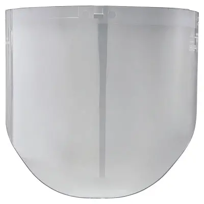 3M™ Clear Polycarbonate Faceshield, W96, Uncoated, Clear, Molded, 14.5 In L X 9 In H 1