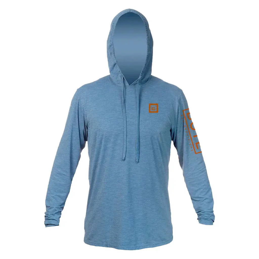 Men's Low Pro Tech Hoody Bote Boxed Bahama Heathered 1