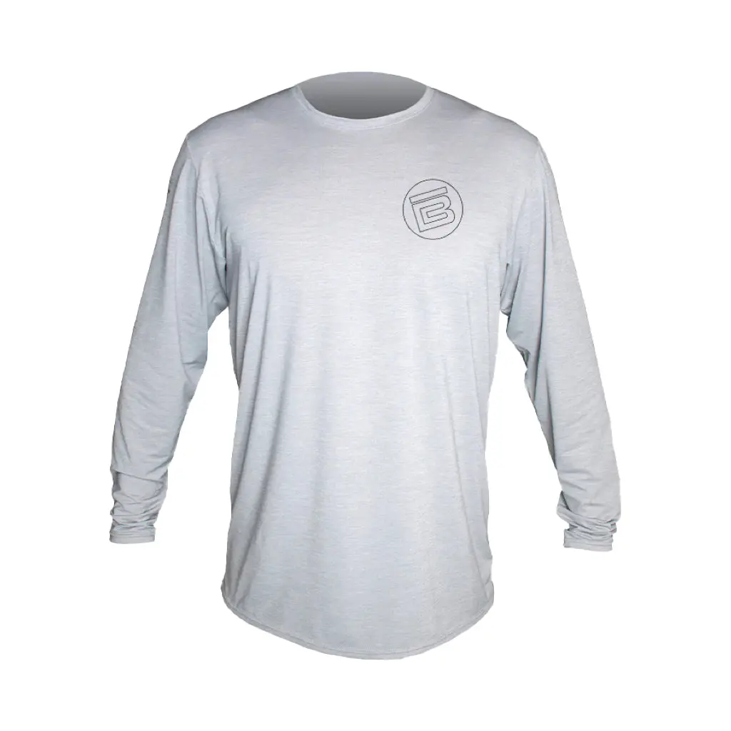 Men's Low Pro Tech Long Sleeve Alloy Heathered 1