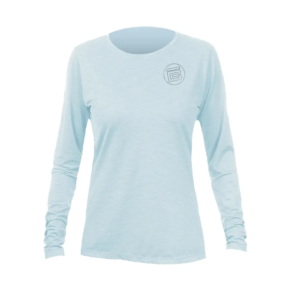 Women's Breeze Tech Long Sleeve Sky Heathered 1