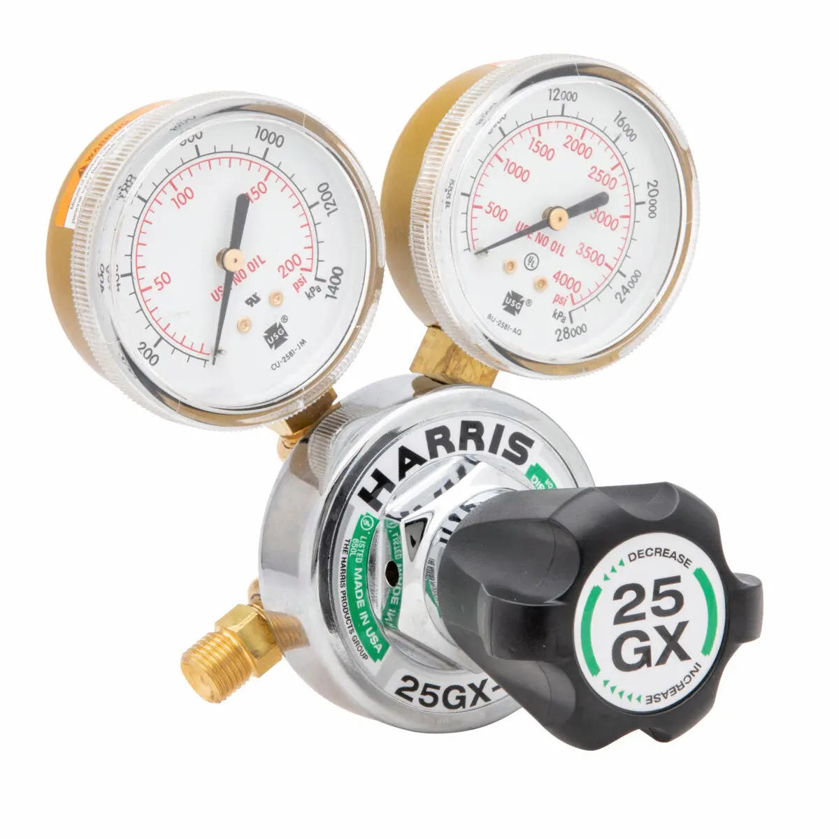 Model 25Gx-145-540 Medium-To-Heavy Duty Single-Stage Pressure Regulator 1