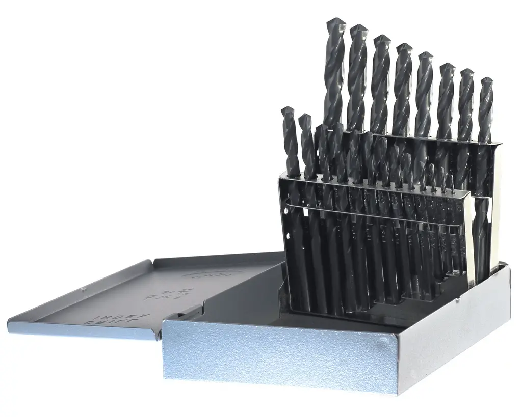 21Pc Hd Drill Bit Set 1/16-3/8 By 64Ths 1