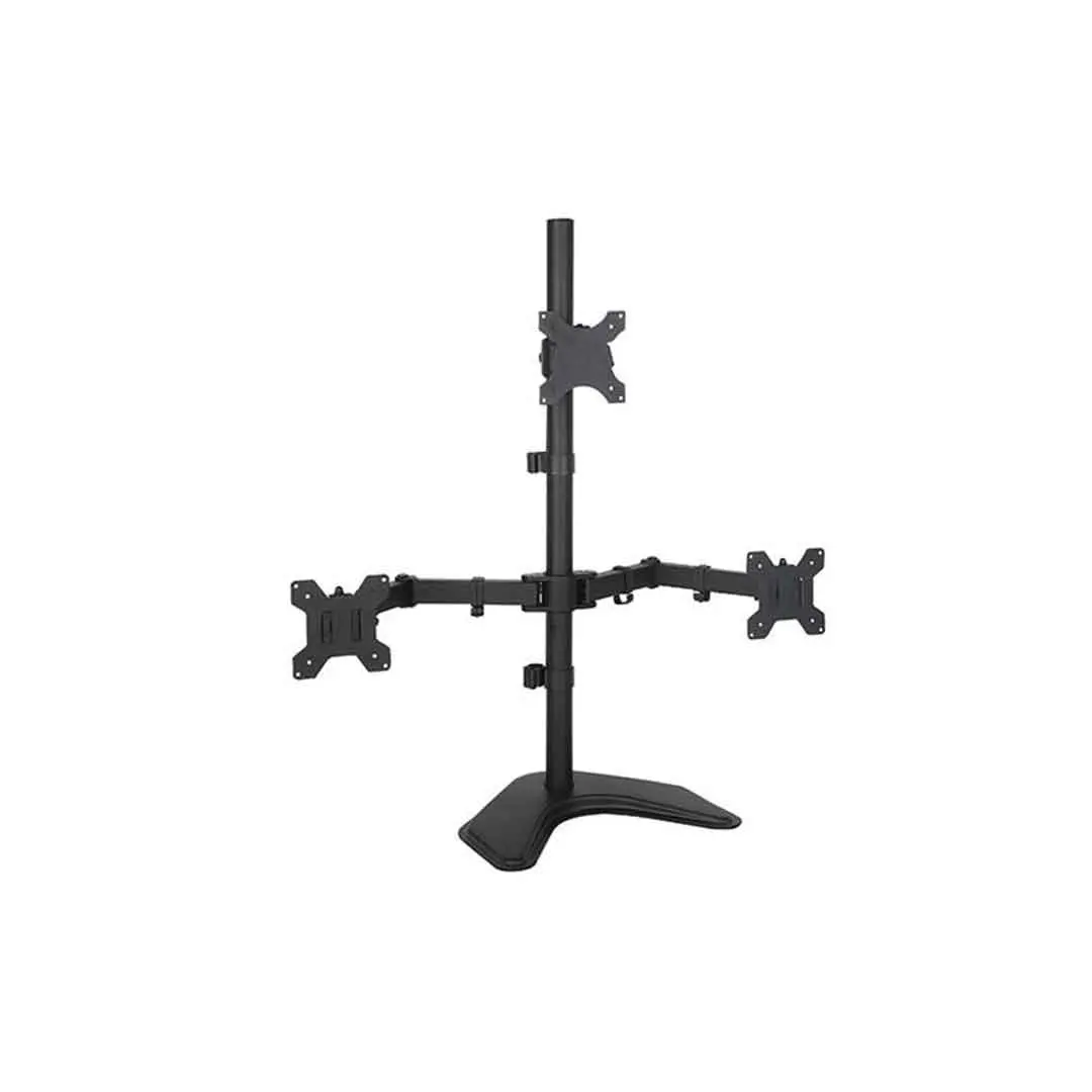 Triple Lcd Led Computer Monitor Desk Stand Model No (Ef003t) 1