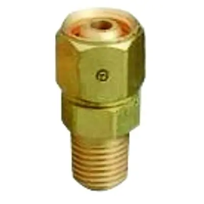 Brass Hose Adaptor, Male/Female Swivel, B-Size, Rh 1