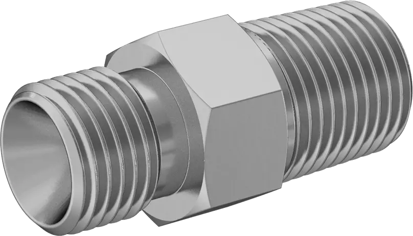 Regulator Outlet Bushing, 200 Psi, Brass, A-Size, 1/8 In (Npt) Lh, Male, Fuel Gas 1