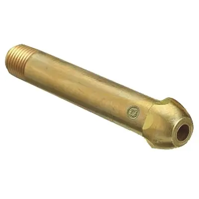 Regulator Inlet Nipple, 1/4 In (Npt), 3-1/2 In, Cga500/Cga510/Cga580/Cga590 1
