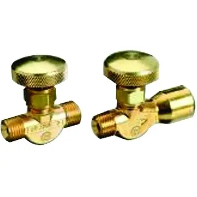 Brass Body Valve For Non-Corrosive Gases, 3000 Psig, Inlet 1/4 In Npt (F), Outlet 1/4 In Npt (F) 1