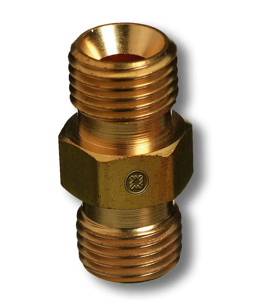 Hose Couplers, 200 Psi, Brass, B-Size, Oxygen 1