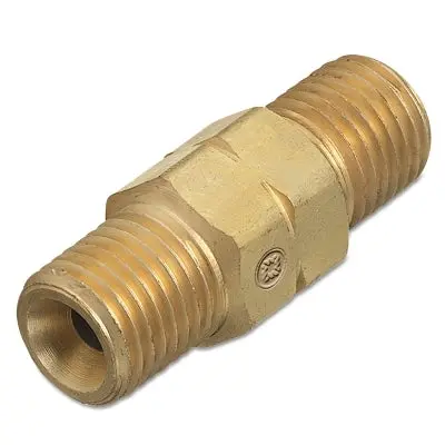 Hose Coupler, 200 Psig, Brass, B-Size To B-Size 1