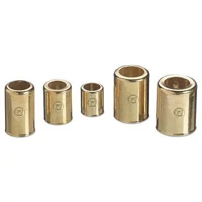 Brass Hose Ferrule, 0.718 In I.D. 1