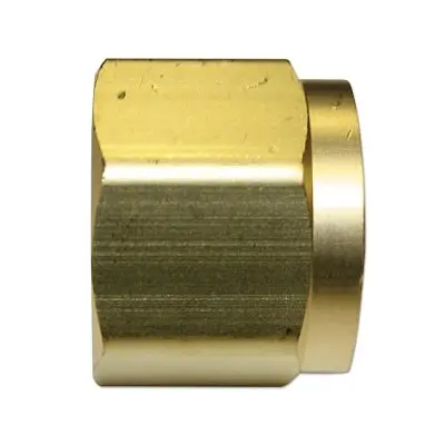 Regulator Inlet Nut, Oxygen, Brass, Cga-540 1