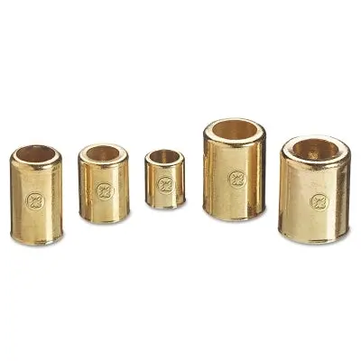Brass Hose Ferrule, 0.593 In I.D. 1