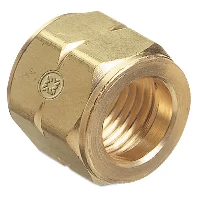Hose Nuts, 200 Psig, Brass, C-Size, Fuel Gas 1