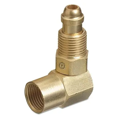 Inert Arc Hose And Torch Adaptor, 200 Psig, Brass, B-Size 5/8 In-18 Rh (F) 1