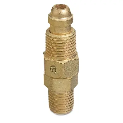 Inert Arc Hose And Torch Adaptor, 200 Psig, Brass, B-Size 5/8 In-18 Rh (M) 1
