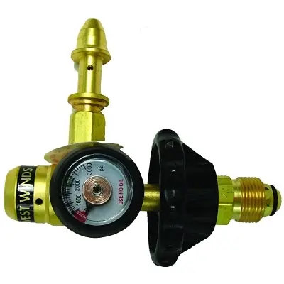 Helium-Air Mixer Inflators, 60% Helium; 40% Air 1