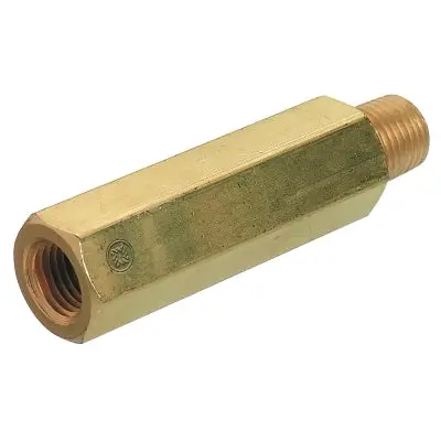 Pipe Thread Extension Adapters, Adapter, 3,000 Psig, Brass, 1/4 In (Npt) 1