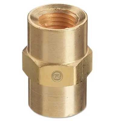 Pipe Thread Coupling, 3000 Psig, Brass 1