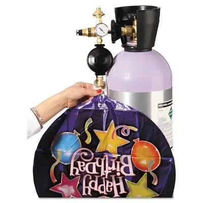 Professional Foil/Latex Balloon Inflator, Helium, Cga 580, 3000 Psi Inlet 1