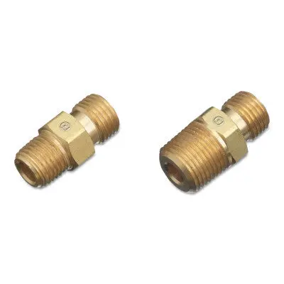 Regulator Outlet Bushing, 200 Psi, Brass, C-Size, 1/4 In (Npt) Rh, Male, Oxygen 1