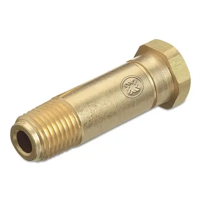 Regulator Inlet Nipple, Co2, 1/4 In (Npt), 2-1/2 In L, Brass, Cga-320 1