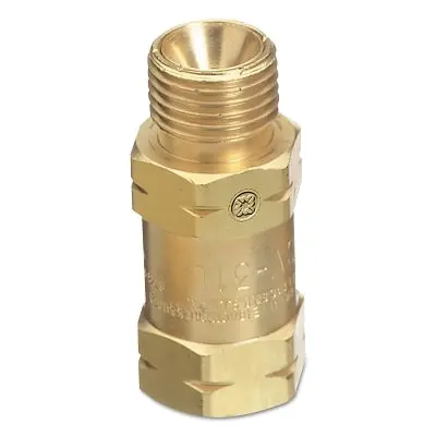 Regulator Bushing Adaptor, 9/16 In-18 Tpi, Fuel Gas, Female/Male, B Size, Left Hand, 50 Psig 1