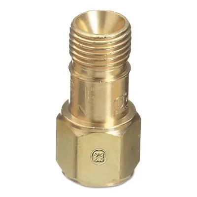 Check Valve, 9/16 In-18 Tpi, Oxygen, Male/Female, B Size, Right Hand, 125 Psig 1
