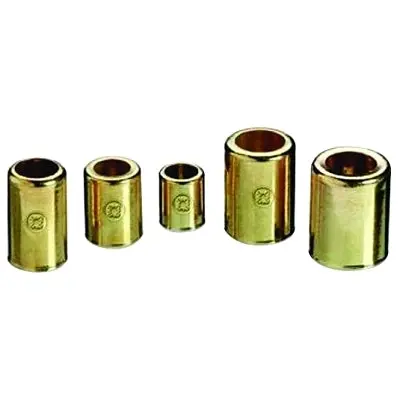 Brass Hose Ferrules, 0.575 In I.D. 1