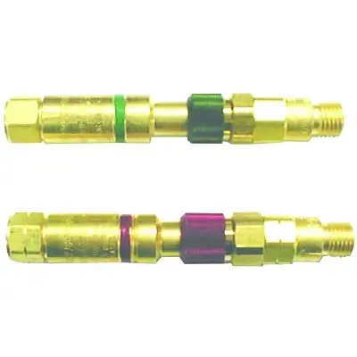 Safemate Quick Connect Set W/Flash Arrestors, Regulator To Hose, Oxygen/Fuel Gas 1