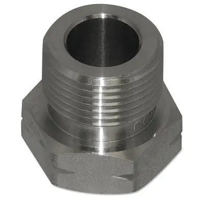 Regulator Inlet Nuts, Acetylene (Pol), Stainless Steel, Cga-510 1